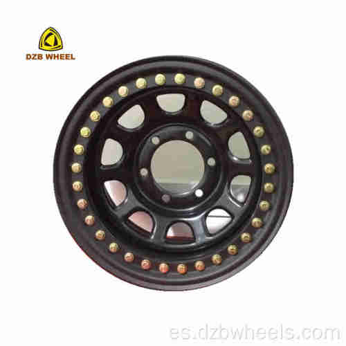 Polvo recubierto de la rueda del automóvil Rim 15 pulgadas 4x100